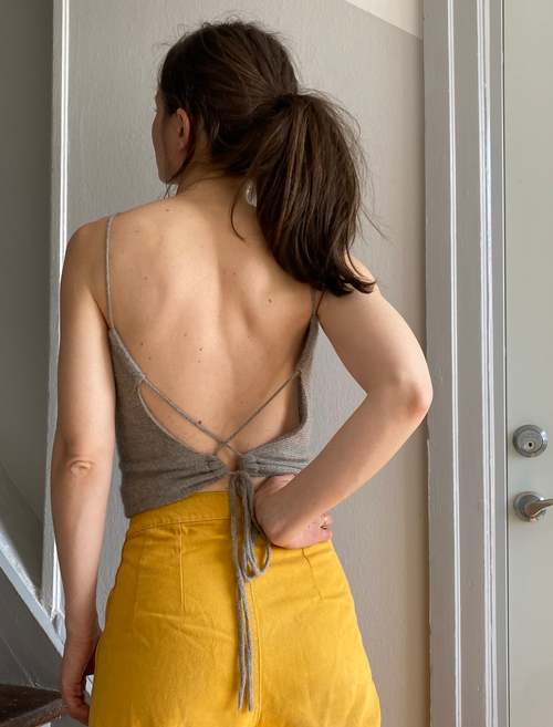 The Tie Top – nakedknit
