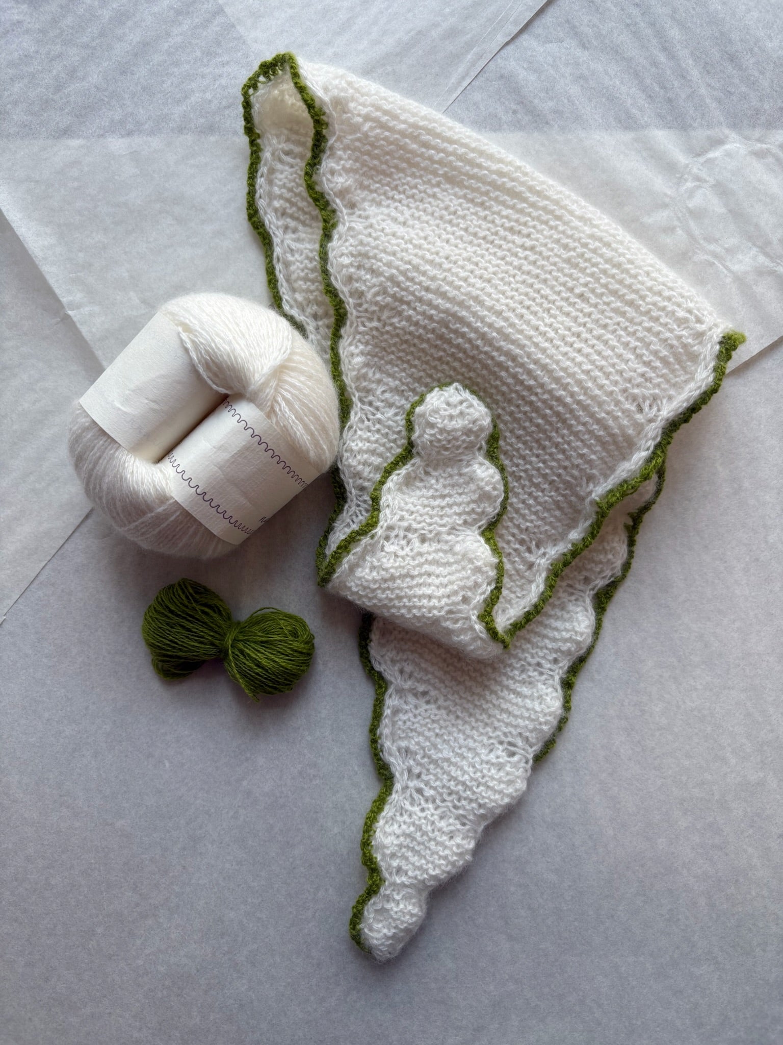 The Ondina Scarf Mini - Knit Package - Vol 2