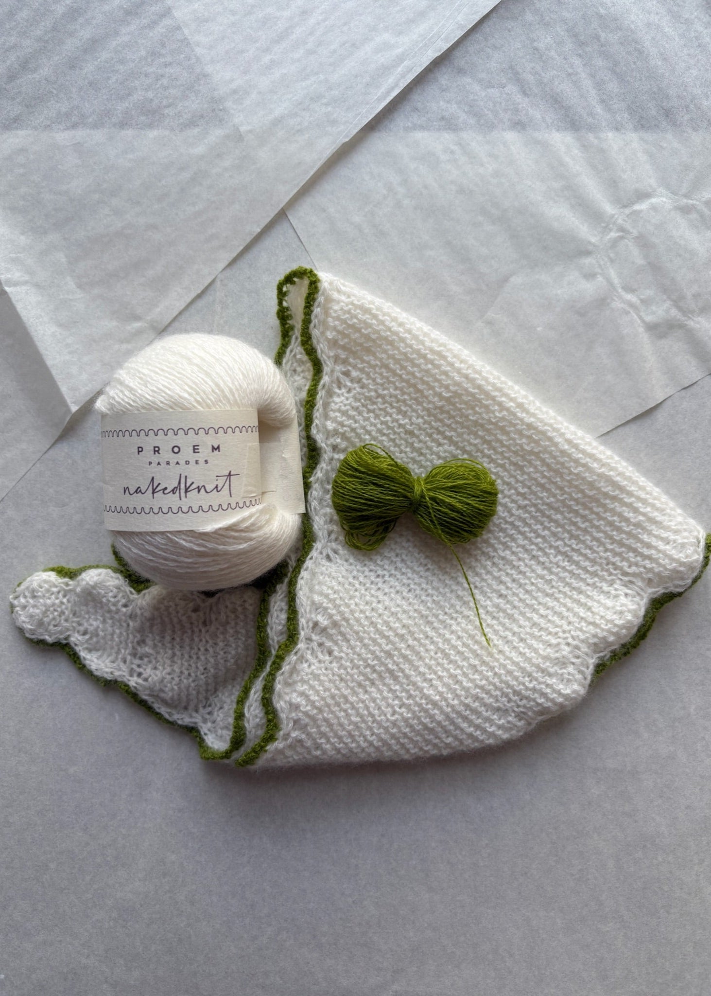 The Ondina Scarf Mini - Knit Package - Vol 2