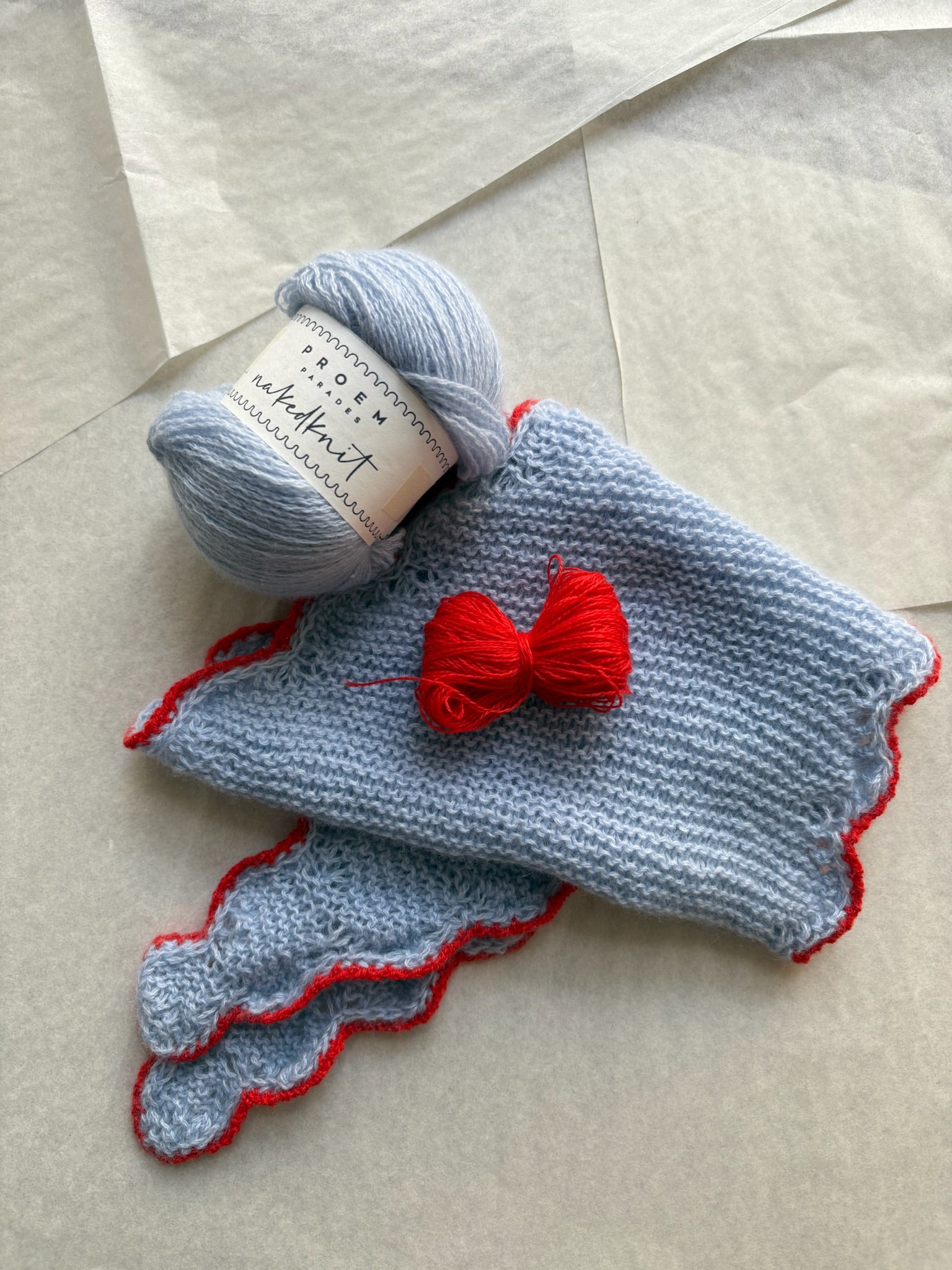 The Ondina Scarf Mini - Knit Package - Vol 2