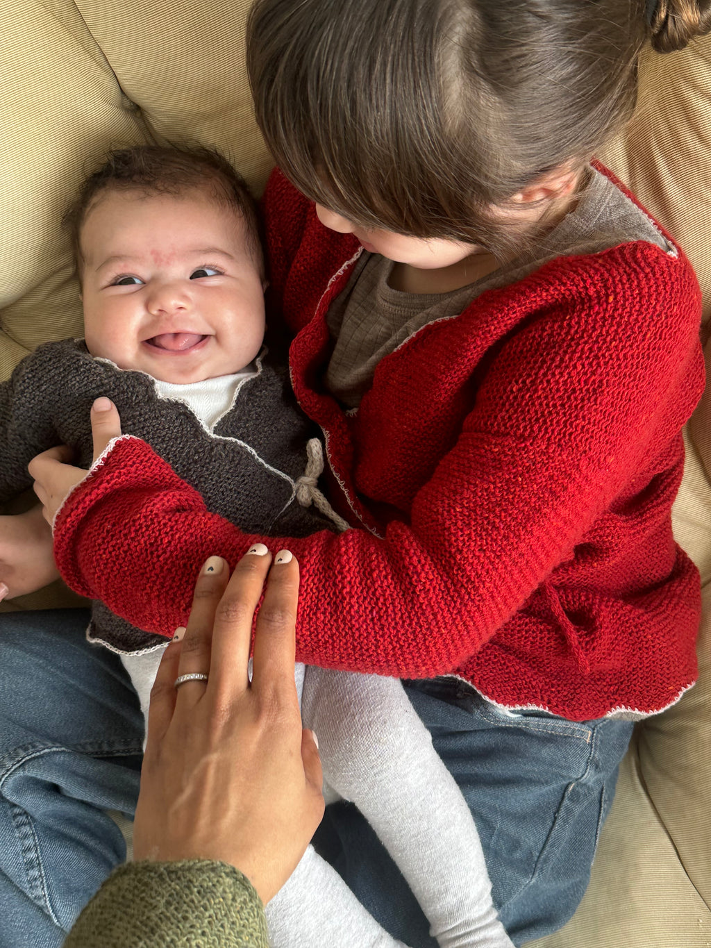 The Ondina Wrap Cardigan Junior