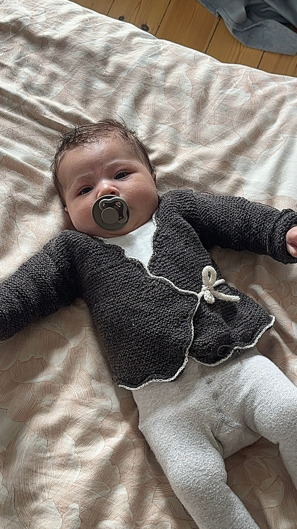 The Ondina Wrap Cardigan Junior