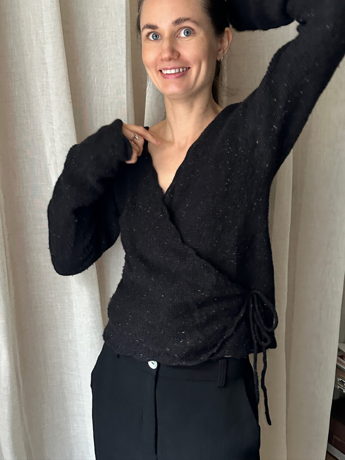 The Ondina Wrap Cardigan