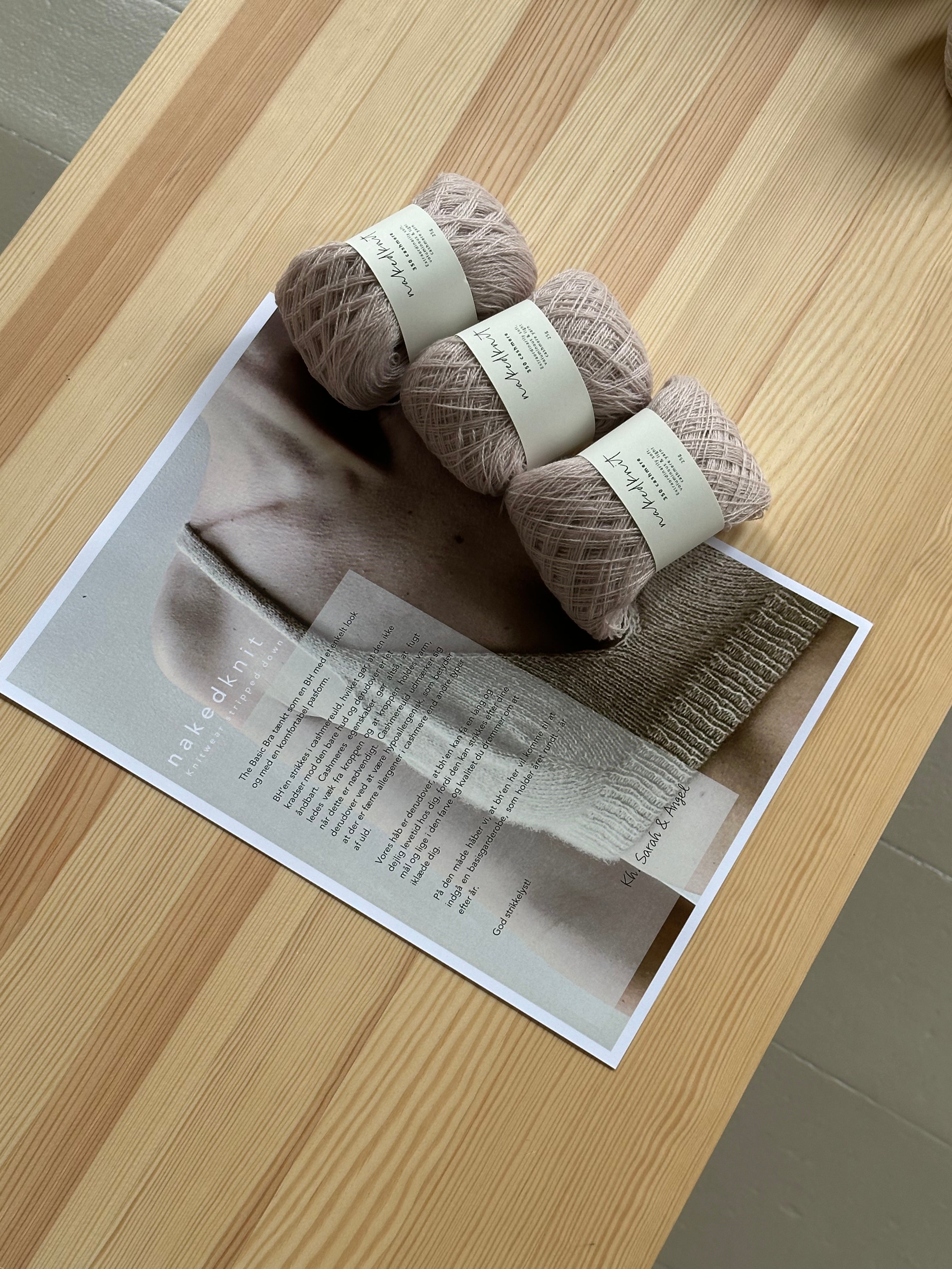 The Basic Bra - Knitting Kit