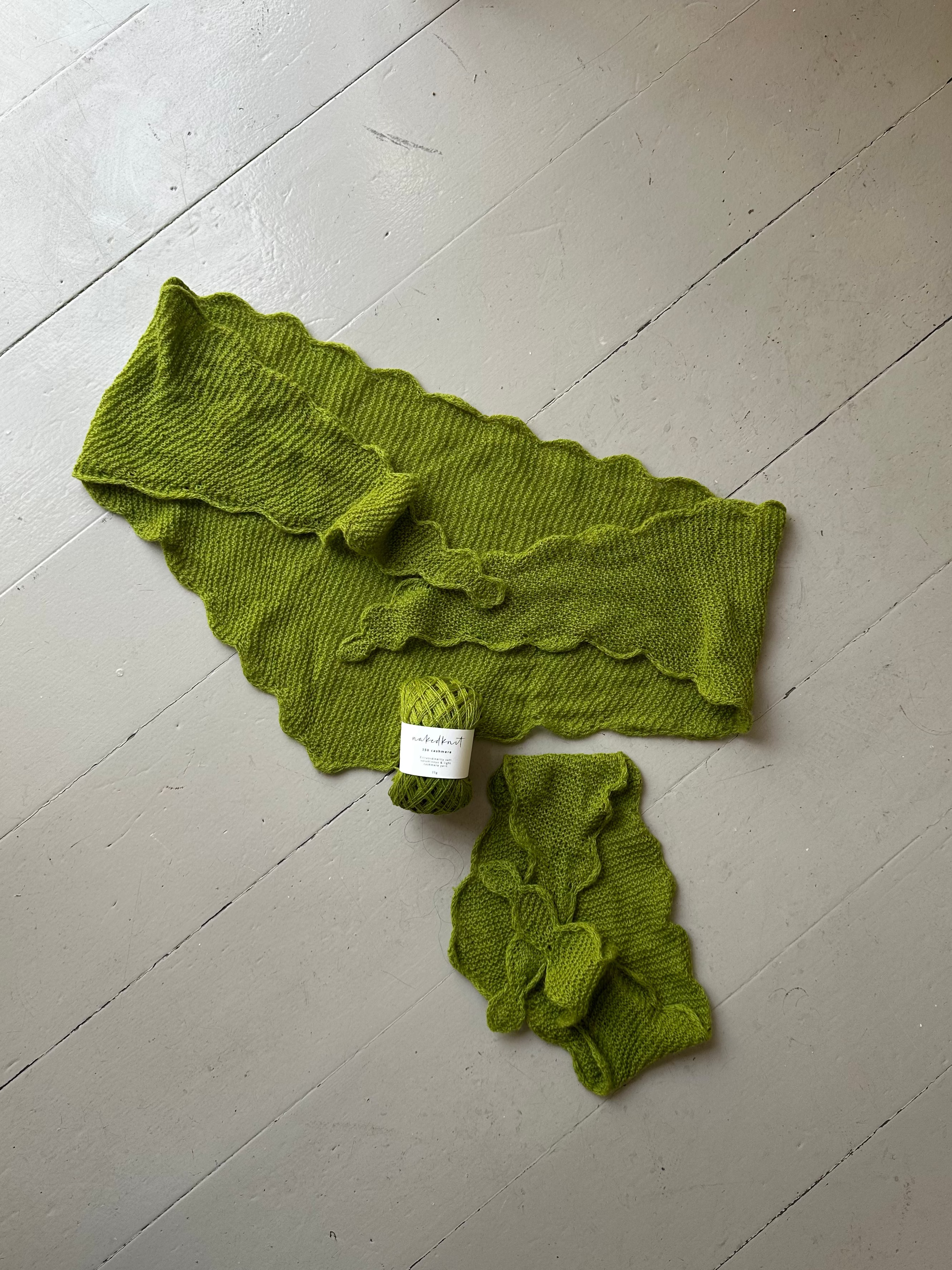 The Ondina Scarf - Knitting Kit - Light Edition