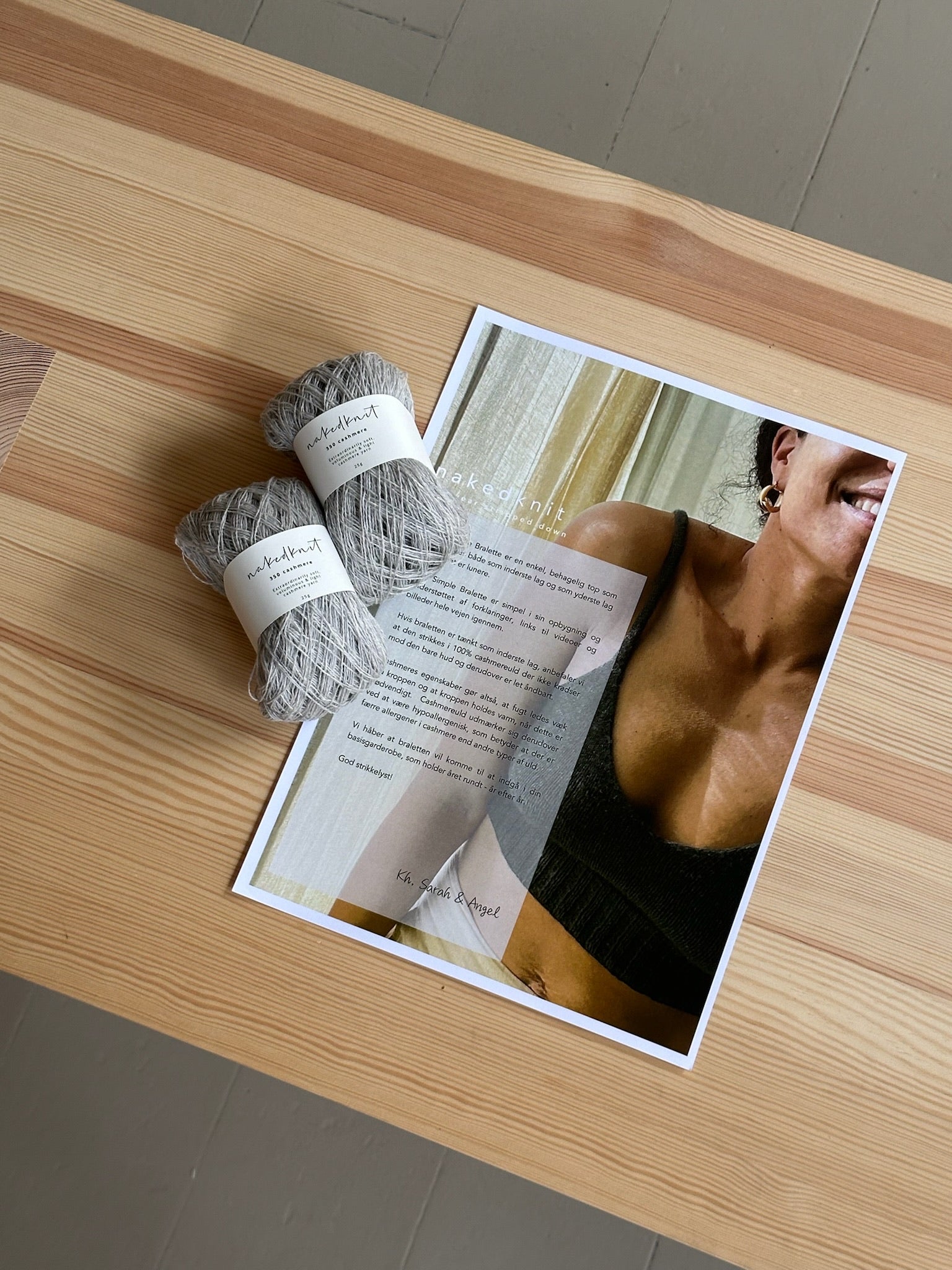 The Simple Bralette - Knitting Kit