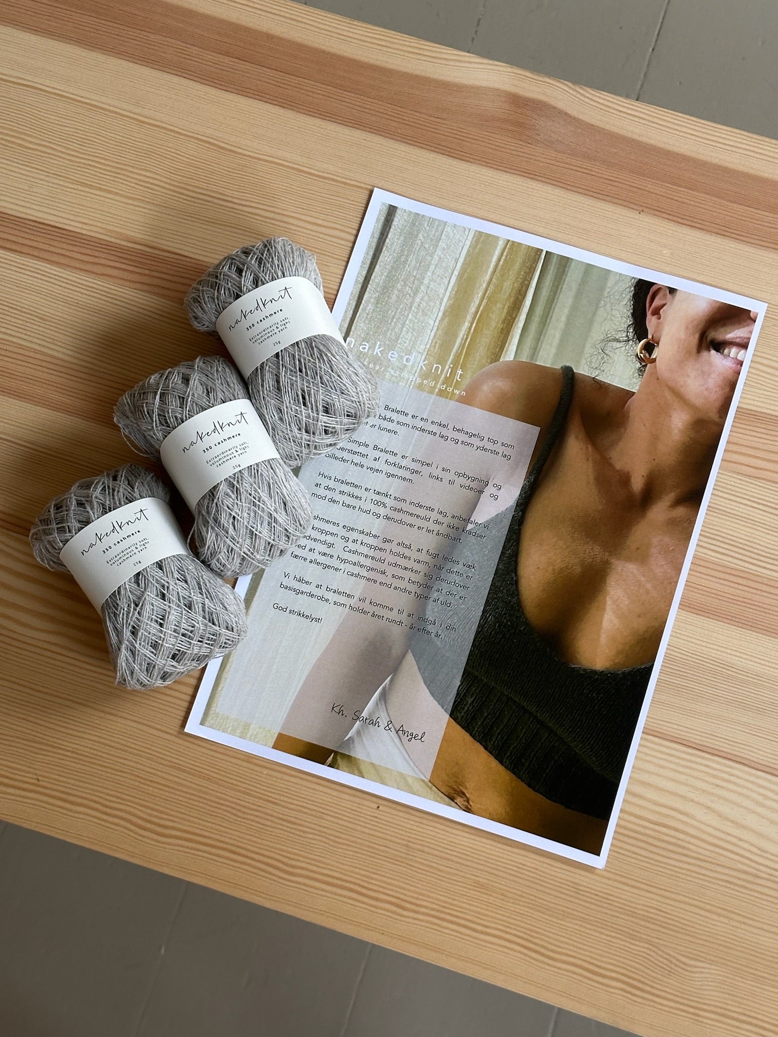 The Simple Bralette - Knitting Kit