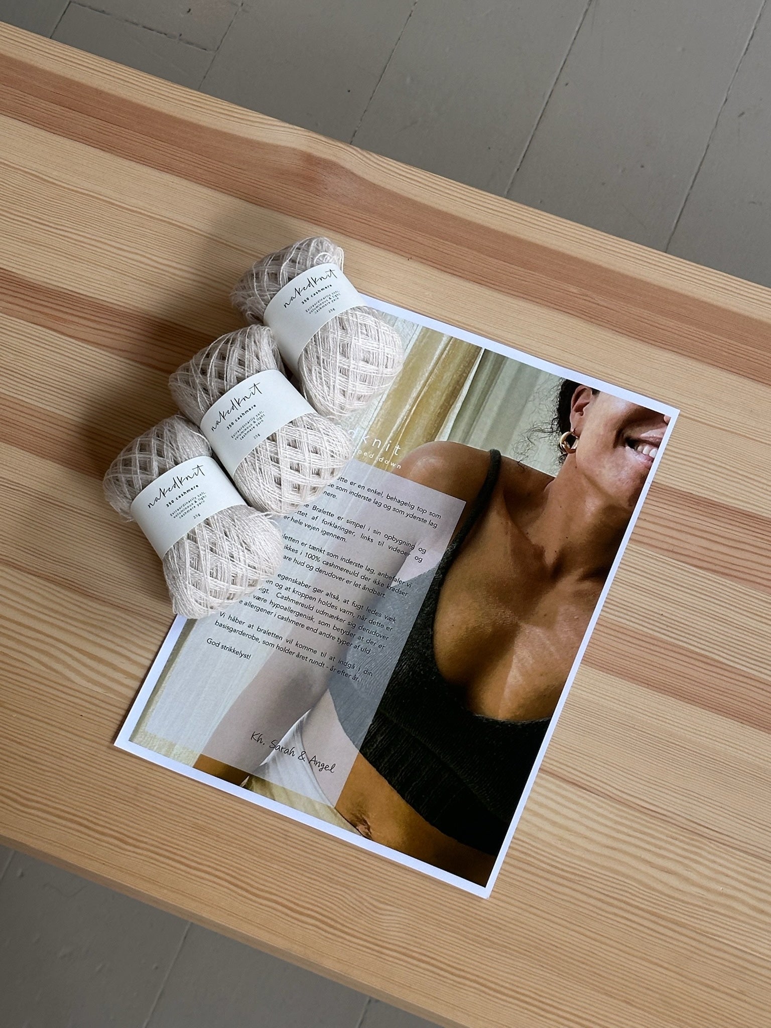 The Simple Bralette - Knitting Kit