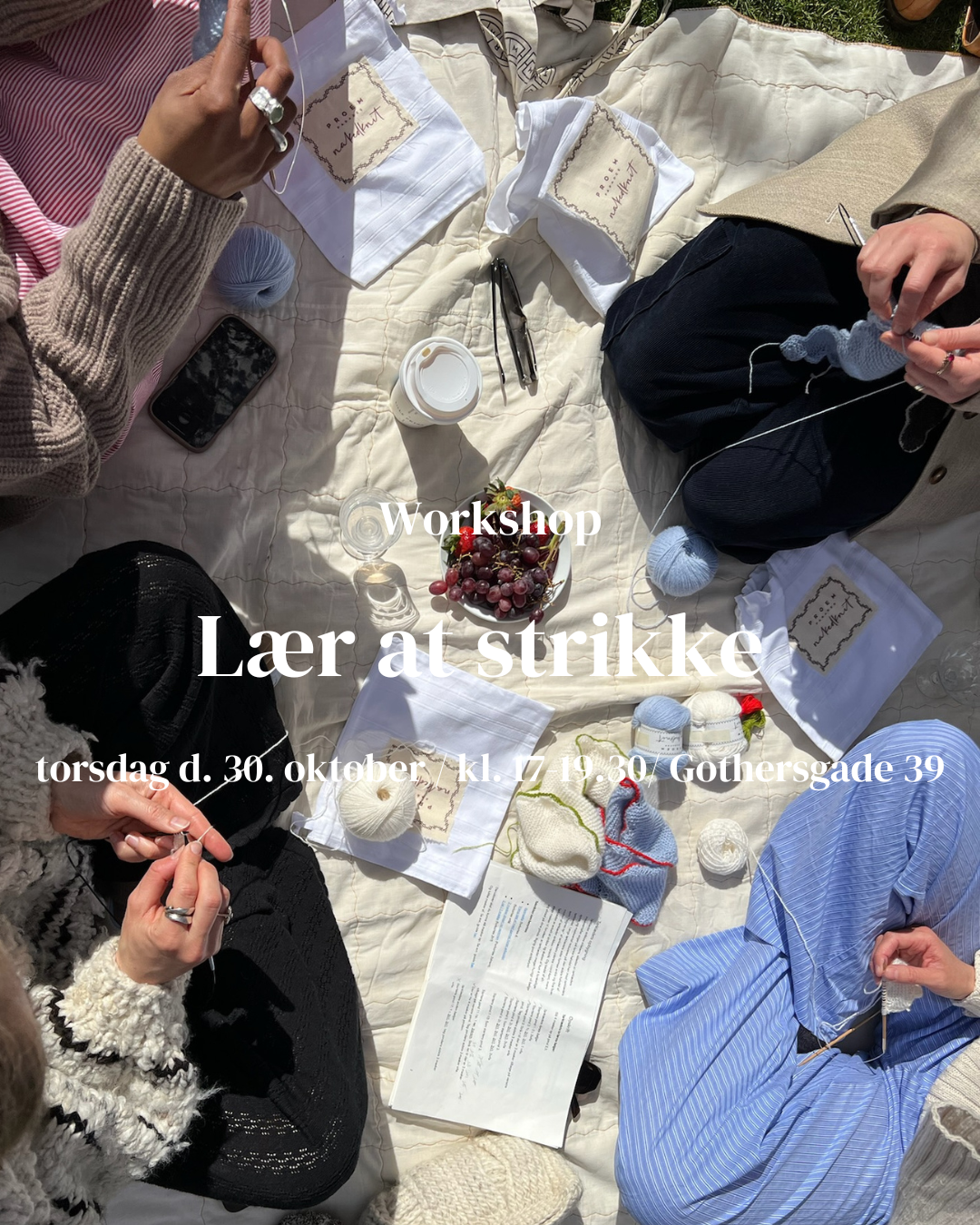 Workshop: Lær at strikke